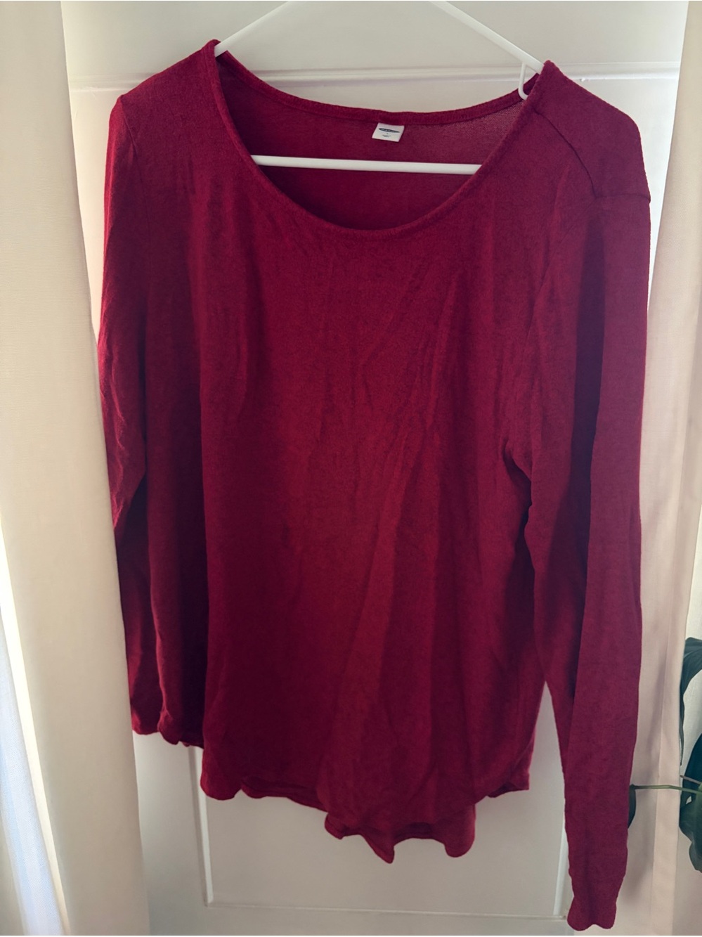 Old Navy Red Blouse Size L